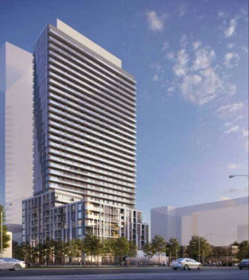 Plaza on Yonge｜Yonge 街核心地段，新建公寓 688 平方英尺两房两卫